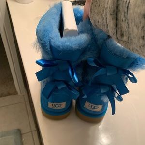 LIMITED EDITION UGGS BLUE BOOTS